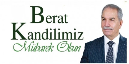 Başkan Necattin Demirtaş Berat Kandilini Kutladı