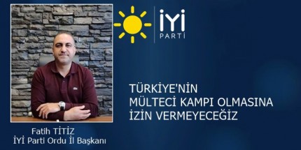 Ülkede Kaçak ve Sığınmacı Sorunu Beka Meselesi Haline Gelmiştir