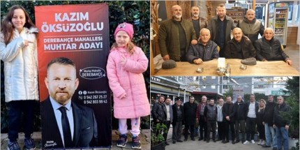 Kazım Öksüzoğlu:  ‘’Derebahçe İçin Kolları Sıvadım’’