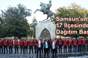 MHP Samsun'dan "Askıda 9 Gülek Buğday" Kampanyasına Destek