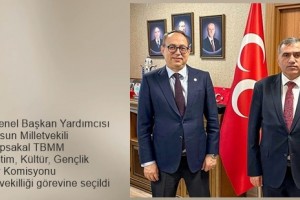MHP Samsun İl Başkanı Burhan Mucur'dan Tebrik Mesajı  