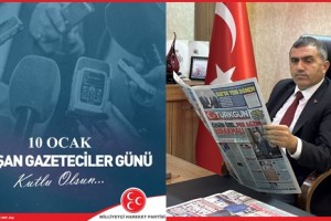 MHP Samsun İl Başkanı Burhan Mucur'dan Gazetecilere Kutlama Mesajı