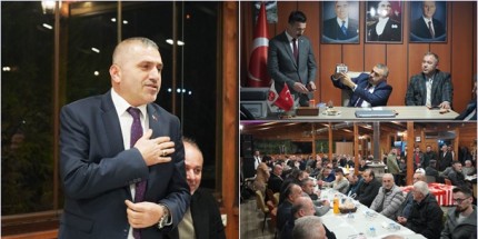 Başkan Mucur Salıpazarı Belediyespor  Gecesi'nde Bağışta Bulundu