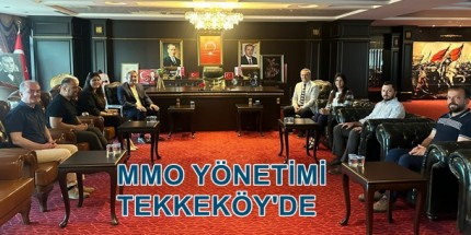 MMO Yönetiminden Başkan Mustafa Candal'a Ziyaret