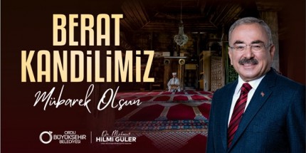 Başkan Güler’den Berat Kandili Kutlama Mesajı 