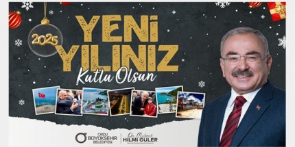 Başkan Güler Hemşehrilerinin Yeni Yılını Kutladı