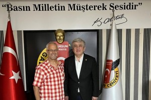 Milletvekili Murat Çan'dan Yusuf Ziya Çakır'a Hayırlı Olsun Ziyareti