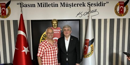 Milletvekili Murat Çan'dan Yusuf Ziya Çakır'a Hayırlı Olsun Ziyareti