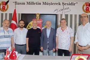 CHP'li Ödağ'dan 19 Mayıs Gazeteciler Cemiyeti'ne Ziyaret
