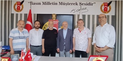 CHP'li Ödağ'dan 19 Mayıs Gazeteciler Cemiyeti'ne Ziyaret