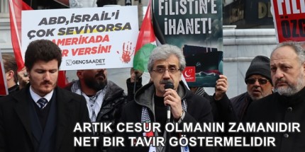 Saadet Partisi Samsun’dan “Gazze Boşaltılamaz” Açıklaması
