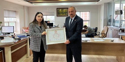 Refaettin Karaca Mazbatasını Aldı