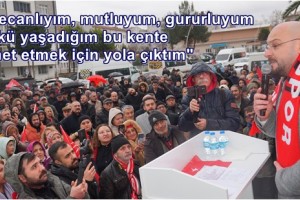 Serhat Türkel Samsun'da Coşkulu Kalabalık Tarafından Karşılandı