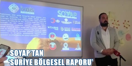 SOYAP Koordinatörü Değirmenci Gazetecilere Suriye İzlenimlerini Anlattı