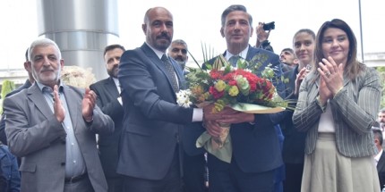 Tekkeköy Belediye Başkanı Mustafa Candal Görevi Devraldı