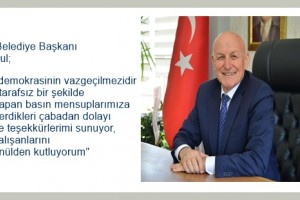 Başkan Kul'dan "10 Ocak Çalışan Gazeteciler Günü" Kutlama Mesajı