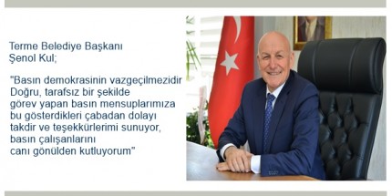 Başkan Kul'dan "10 Ocak Çalışan Gazeteciler Günü" Kutlama Mesajı