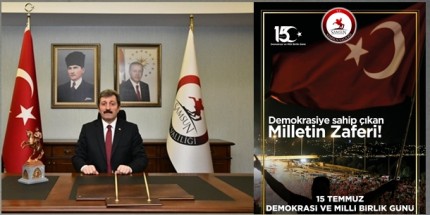 Samsun Valisi Orhan Tavlı’dan15 Temmuz Mesajı