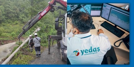 Samsun ve Ordu’da Sel Kaynaklı Enerji Kesintileri Giderildi
