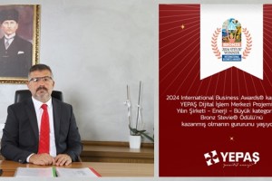 YEPAŞ’a Stevie Uluslararası İş Ödülü