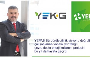 YEPAŞ Çalışanları %100 Yeşil Enerji Kullanıyor
