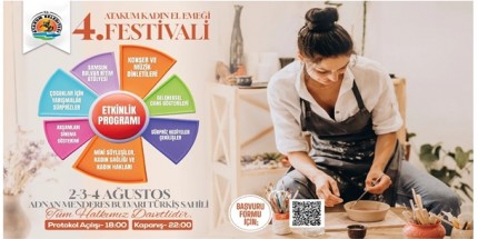 Atakum Sahili’nde  Kadın El Emeği Festivali 