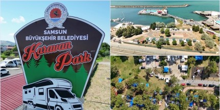 Samsun Karavan Turizminin Parlayan Şehri Oldu