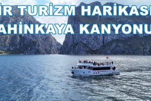 Şahinkaya Kanyonu’na İlgi Artıyor