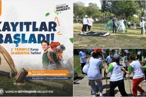 Samsun’da Gençlik ve Kültür Kampları Başvuruları Başladı