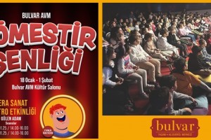 Bulvar AVM’de Eğlence Dolu Sömestir Programı