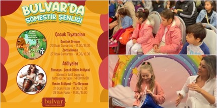 Bulvar AVM’den Çocuklara Eğlence Dolu Bir Sömestir Sürprizi