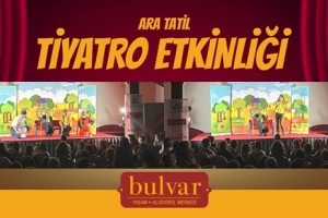 Bulvar AVM Çocuklara Eğlence Dolu Bir Ara Tatil Sürprizi Yaşattı