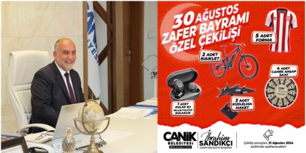 Canik Belediyesi’nden Hediye Yağmuru 
