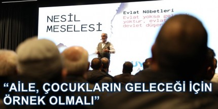 Erem Şentürk Samsun’da ‘’Nesil Meselesi’’ Konulu Konferans Verdi 