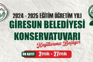 Giresun Belediye Konservatuvar Kayıtları Başladı