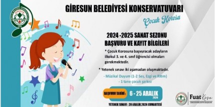 Belediye Konservatuvarı Çocuk Korosu Oluşturacak