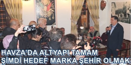 Havza Belediye Başkanı Murat İkiz, Gazetecilerle Buluştu