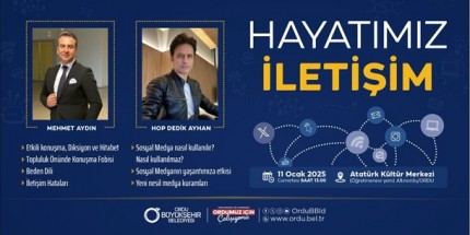 Büyükşehir’den  “Hayatımız İletişim” Konulu Söyleşi Programı