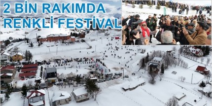 20. Çambaşı Kış Festivali Renkli Görüntülere Sahne Oldu