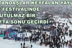 Keyfalan Yaylasında Renkli Festival
