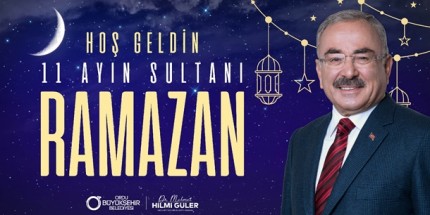 Başkan Güler’den Ramazan Ayı Kutlama Mesajı