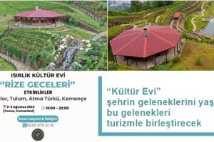 Rize Belediyesi Kültür Evi Hizmete Açılıyor