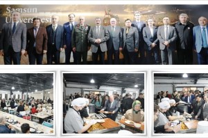 Samsun Üniversitesinde Birlik ve Beraberlik İftarı 