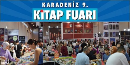 Karadeniz 9. Kitap Fuarı Ziyaretçilerini Ağırlıyor