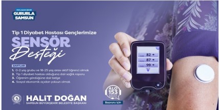 Büyükşehir Belediyesi Tip 1 Diyabet Hastası Gençlere Destek Sağlıyor