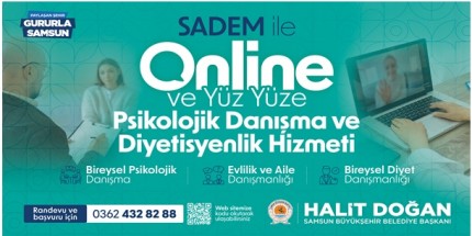 Büyükşehir’de Online Psikolog ve Diyetisyen Hizmeti Başladı