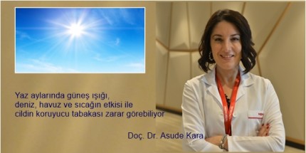 Yazın Cildiniz de Saçlarınız da Kurumasın