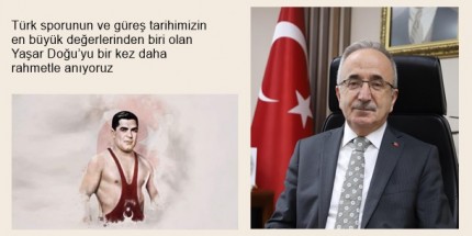 Yaşar Doğu Genç Nesillere İlham Olmaya Devam Edecektir