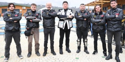 Motorculardan Aşkın Tören’e Destek