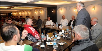 Başkan Kılıç 1930 Bafraspor’lu Futbolcularla Bir Araya Geldi